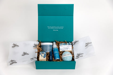 Rainsong Luxury Artisan Gift Box | Sea Salt + Agave + Vetiver