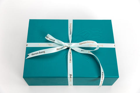 Cowichan Sweater Luxury Artisan Gift Box | Mint + Pine + Moss