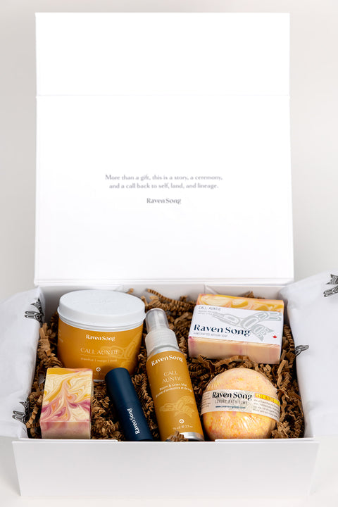 Call Auntie Luxury Artisan Gift Box | Grapefruit + Mango + Musk