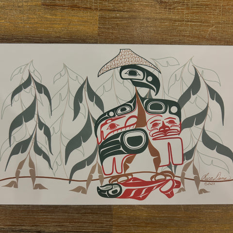 Nits'iits'im-Simgan - Grandmother Cedar | Card