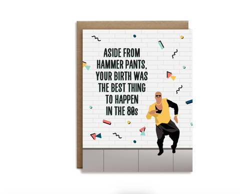 Aside From Hammer Pants | Card