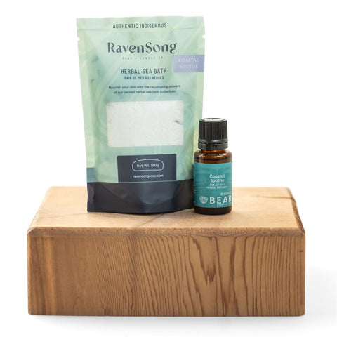 Coastal Soothe Herbal Sea Bath Soak | BC Lavender (150G, 400G, or 1000g)