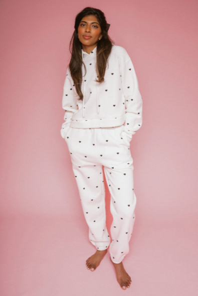 Best Friend Jogger | All Over Mini Heart