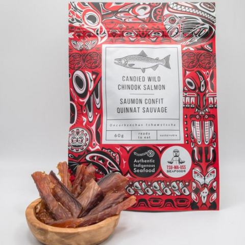Candied Wild Chinook Salmon