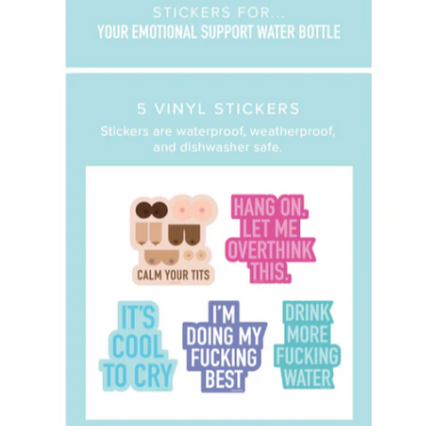 Vinyl Sticker Sheet, Water bottle, Gift, Waterproof