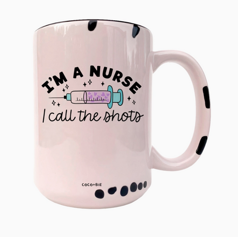 mug, nurse, gift, funny