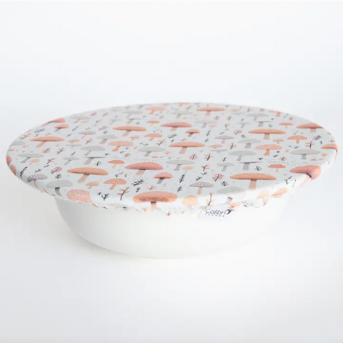 cute canadian mushroom bowl cover