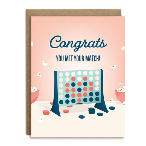 Congrats You Met Your Match | Card