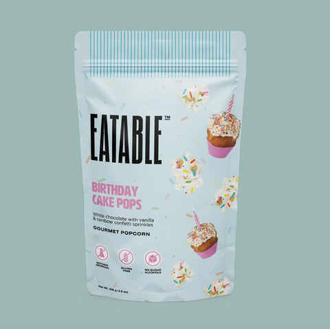 eatable, popcorn, gluten free, gourmet