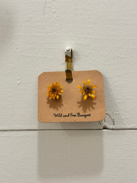 Dried Floral Earrings | Made On Vancouver Island