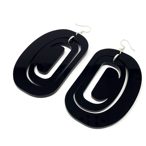 Large Ovoid Earring