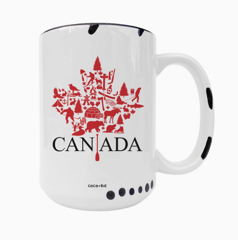 I Love Canada | White