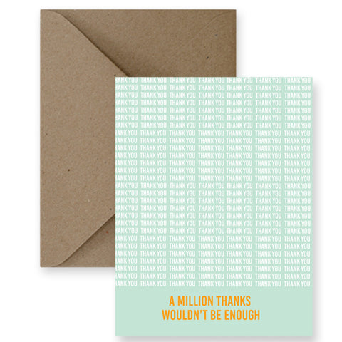 Cute Thank You Card