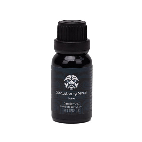 June Strawberry Moon Diffuser Oil | Bergamot + Orchid + Cashmere Vanilla