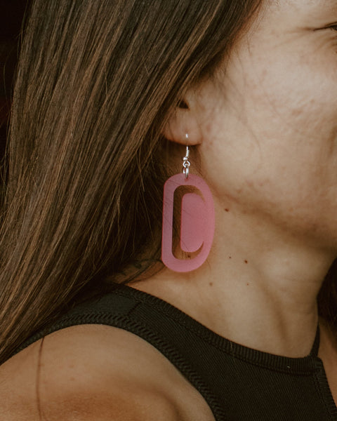 Small Ovoid Earring