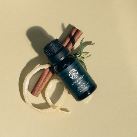 March Crow Moon Diffuser Oil | Citron + Cinnamon Bark + Rosemary Dew