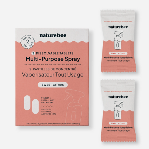 2 Multi-Purpose Cleaning Spray Tablets (Box) | Sweet Citrus