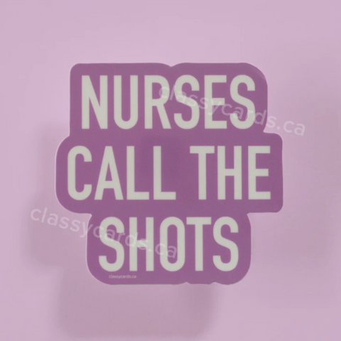 Sticker | Nurses Shots