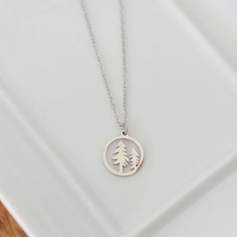 Oh So Lovely Tree Necklace | Gold or Silver