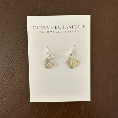 Olivia's botanicals small hearts with queen anne's lace