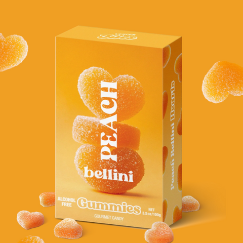 Peach Bellini Gummies | Gourmet Candies