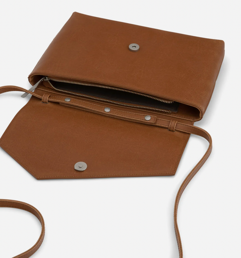 Matt & Nat - Vintage Vegan Clutch Bag | Chilli