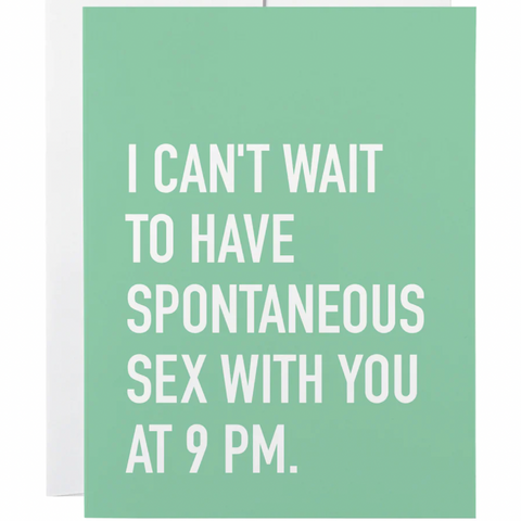 Card | Spontaneous S*x