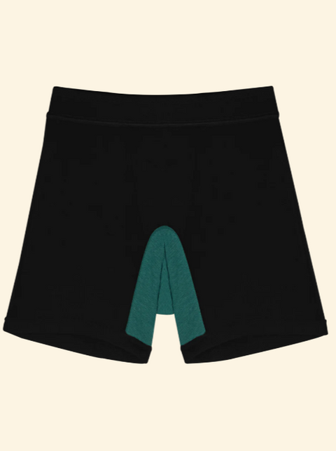 Mid Boxer Underwear | Black - 20% Off at Checkout
