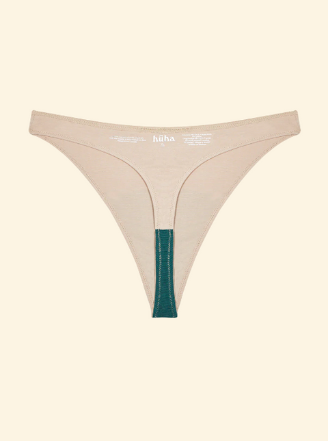 High Rise Thong | Beige - 20% Off at Checkout