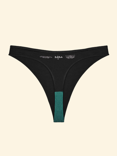 High Rise Thong | Black - 20% Off at Checkout
