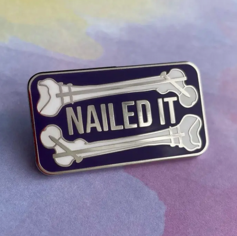 Rad Girl Creations - Nailed It Pin