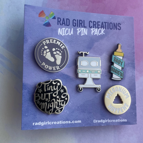 Rad Girl Creations - Nicu Pin Pack