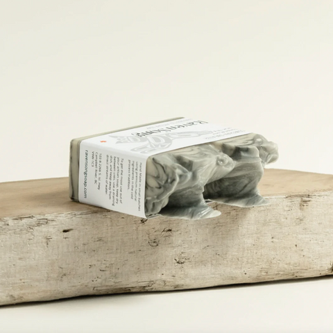 Cowichan Sweater Soap | Moss + Winter Berry