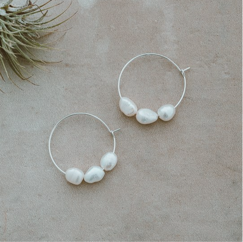 Brooklin Hoops | Gold, Silver