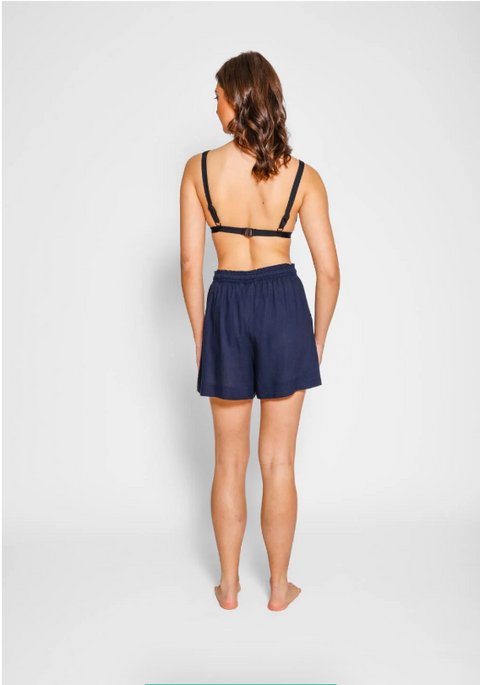 Capri Travel Shorts | Navy