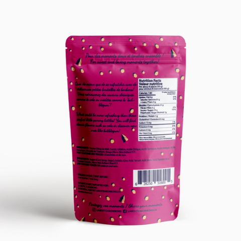 Sour Pop Bottles Gummy Candy | 150G