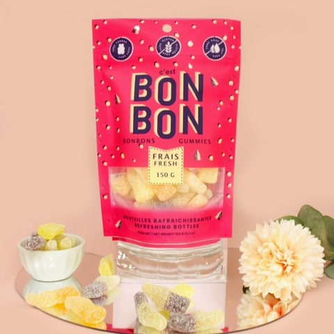Sour Pop Bottles Gummy Candy | 150G