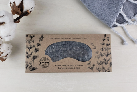 Therapeutic Lavender Eye Mask | Grey