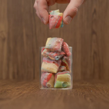 Tie Dye Bites | Freeze Dried Candy