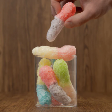Sour Worms | Freeze Dried Candy