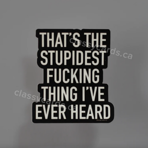 Sticker | Stupidest Sticker