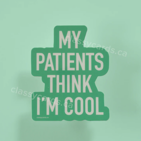 Sticker | Patients Cool