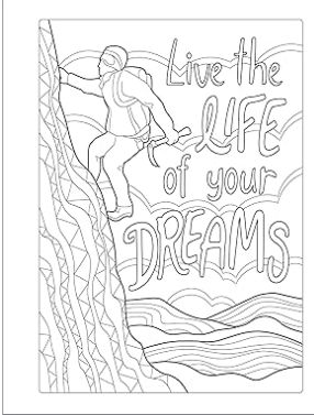 Empowered | Colouring Book For Teens