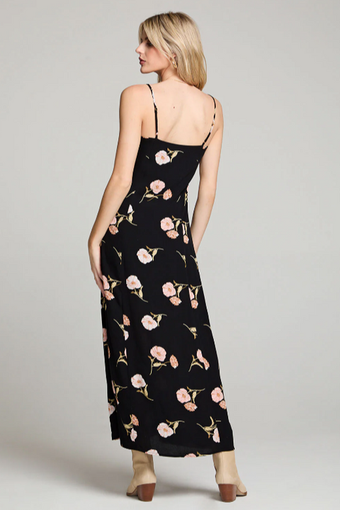 Romie Midi Dress | Black