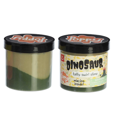 Taffy Swirl Slime - Dinosaur