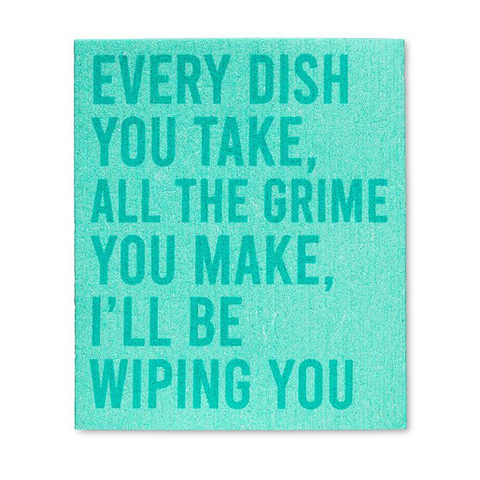 I'll Be Wiping You | Swedish Dishcloth 2 Pack