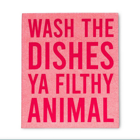 Ya Filthy Animal | Swedish Dishcloth 2 Pack