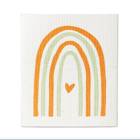 Boho Rainbow | Swedish Dishcloth 2 Pack