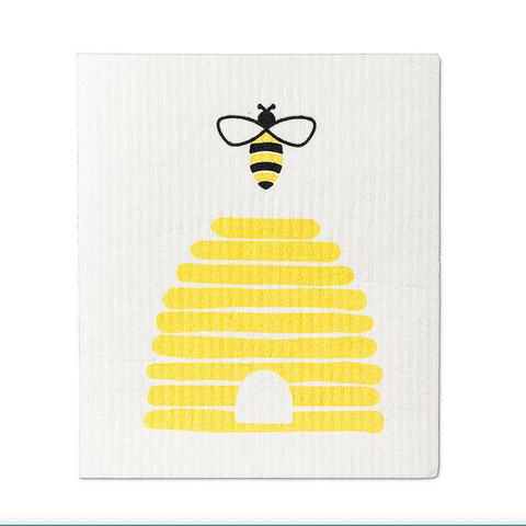 Bee & Beehive | Swedish Dishcloth 2 Pack