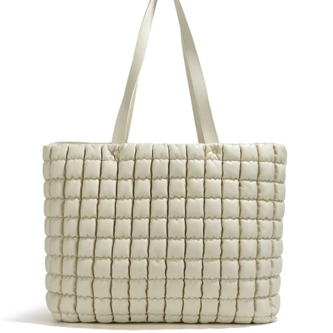 The 'REVERSIBLE GEM' Tote #7077 | Vanilla